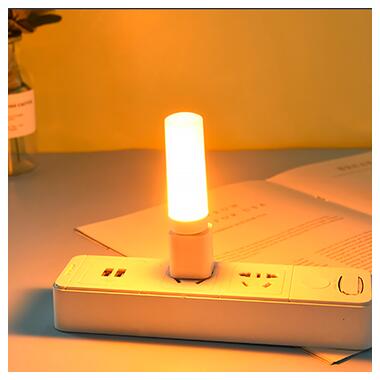 Лампа свічка світлодіодна USB H2118 імітує ефект полум'я фото №4