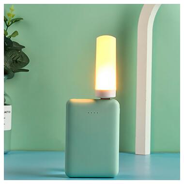 Лампа свічка світлодіодна USB H2118 імітує ефект полум'я фото №2