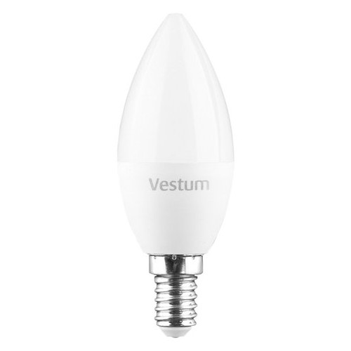 Світильник LED Vestum C37 6W 4100K 220V E14 фото №2