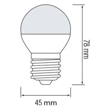 Лампочка Horoz ELITE SMD LED 6W 6400K Е27 480Lm (YT05010) фото №2