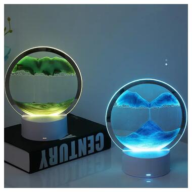3D пісочні художні лампи, світлодіодні пісочні годинники XPRO 3d пісочні лампи, світлодіодні пісочні годинники XPRO. (43475-_363) фото №11