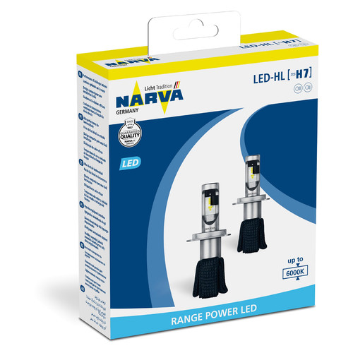 Лампы светодиодные Narva 18005 H7 6000K X2 15,8W фото №2