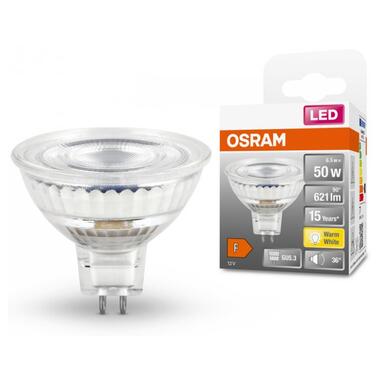 Лампочка Osram LED MR16 50 36 8W/827 12V GU5.3 (4058075433762) фото №2