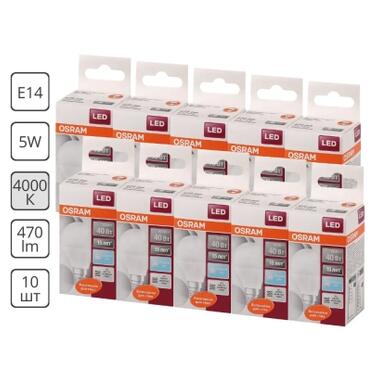 Лампочка Osram CL P40 5,5W/840 230V FR E14 (4058075056930) фото №2