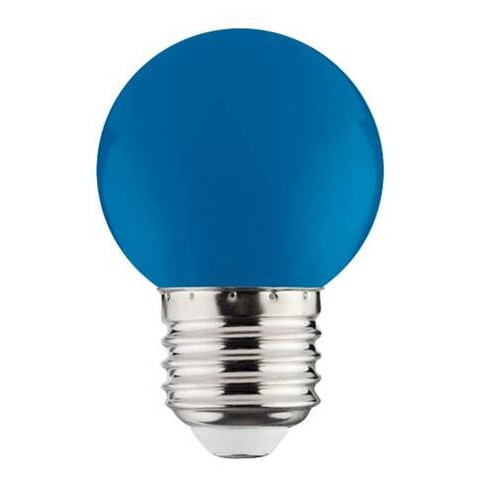 Лампа світлодіодна 1W E27 A45 синя Horoz Electric (001-017-0001-010) фото №1