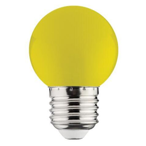 Лампа Світлодіодна RAINBOW 1W E27 A45 (жовта) Horoz Electric (001-017-0001-020) фото №1