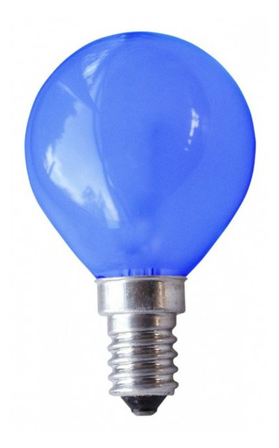 Лампа розжарювання декоративна Brille P45 25W E14 Blue фото №1