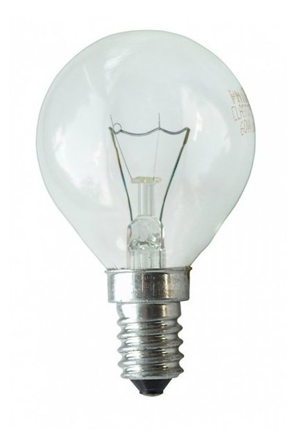 Лампа розжарювання декоративна Brille P45 60W E14 CL Br фото №1