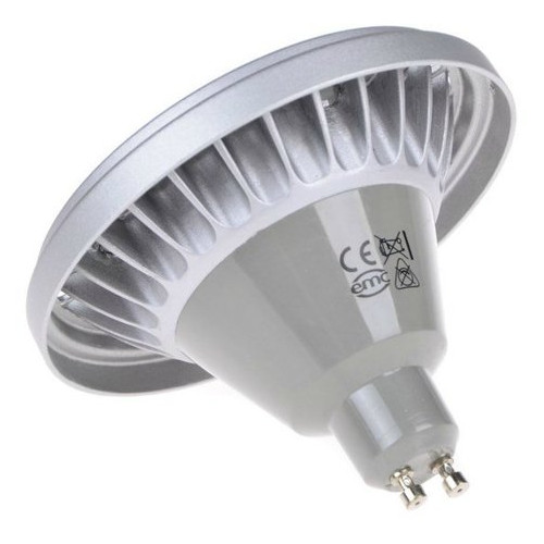 Лампа світлодіодна Brille LED GU10 12W 12 ПК CW AR111-A SMD2835 фото №2