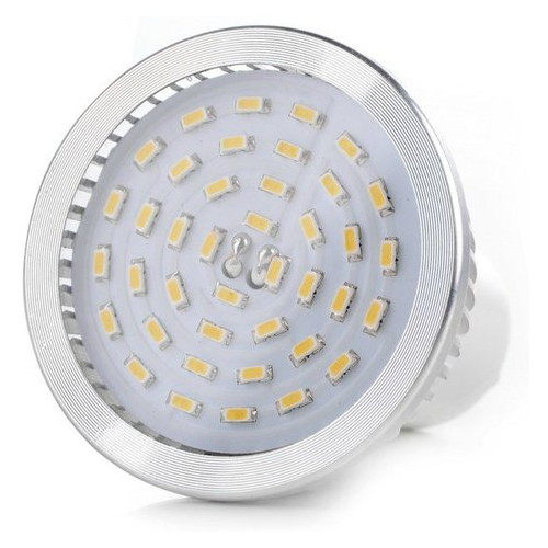 Лампа світлодіодна Brille LED GU10 4.9W 40 ПК WW MR16 SMD3014 CCD фото №1