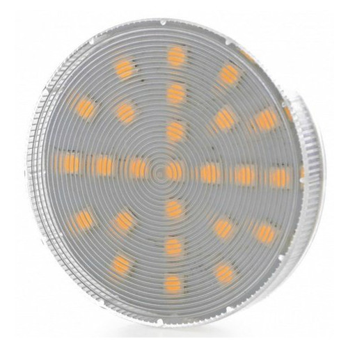 Лампа світлодіодна Brille LED GX53 3.3W 25 ПК WW 230V SMD5050 фото №1