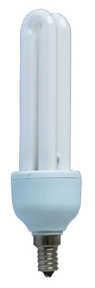 Лампа енергозберігаюча Brille PL-2U/A 11W/864 9mm E14 фото №1