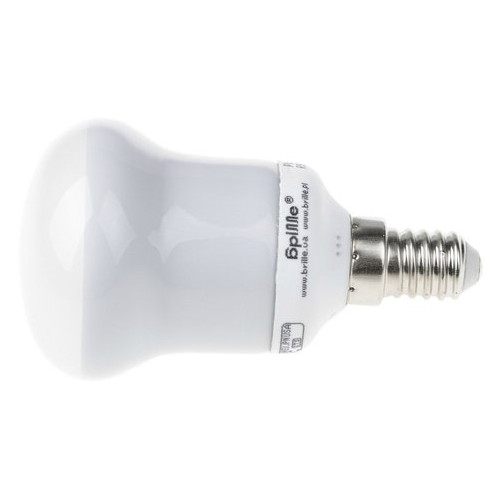 Лампа енергозберігаюча Brille PL-3U 9W/865 E14 R50 фото №1