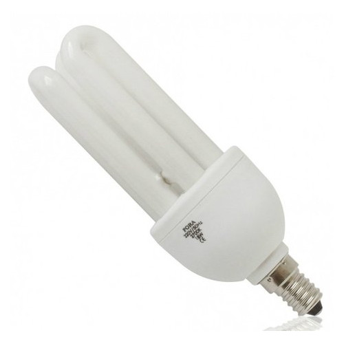 Лампа енергозберігаюча Brille PL-3U/B 18W/827 12mm E14 Fora фото №1