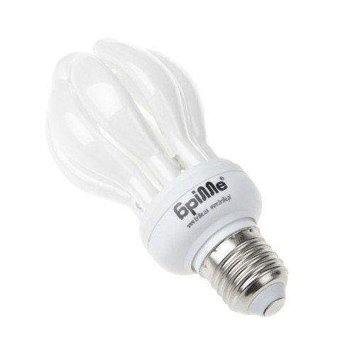 Лампа енергозберігаюча Brille PL-4U 20W/864 9mm E27 Mini Lotus фото №1