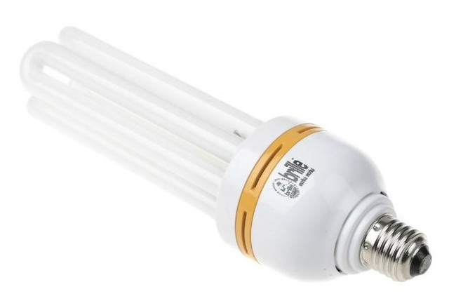 Лампа енергозберігаюча Brille PL-4U/A 45W/827 12mm E27 фото №2