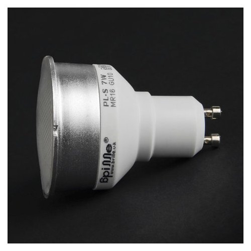 Лампа енергозберігаюча Brille PL-S 7W/864 GU10 фото №2