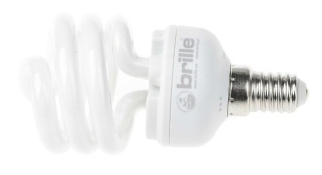 Лампа енергозберігаюча Brille PL-SP 11W/827 E14 Mikro фото №1
