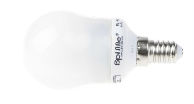 Лампа енергозберігаюча Brille PL-SP 11W/840 P45 E14 фото №3