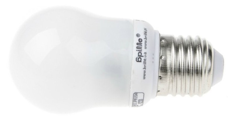 Лампа енергозберігаюча Brille PL-SP 11W/840 P45 E27 фото №1