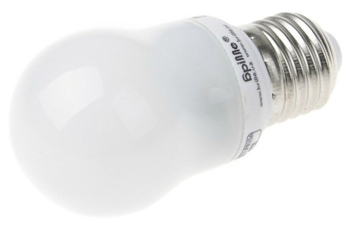 Лампа енергозберігаюча Brille PL-SP 11W/840 P45 E27 фото №2