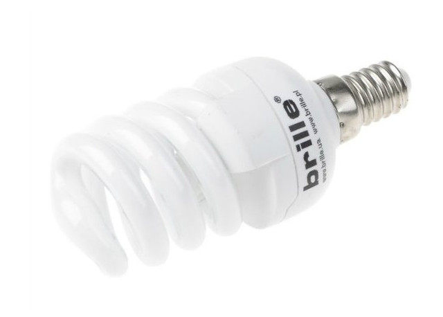 Лампа енергозберігаюча Brille PL-SP 11W/840 techno 7mm E14 фото №2