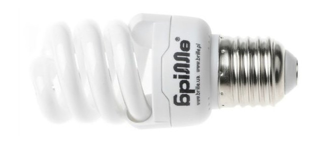 Лампа енергозберігаюча Brille PL-SP 11W/864 techno 7mm E27 фото №3