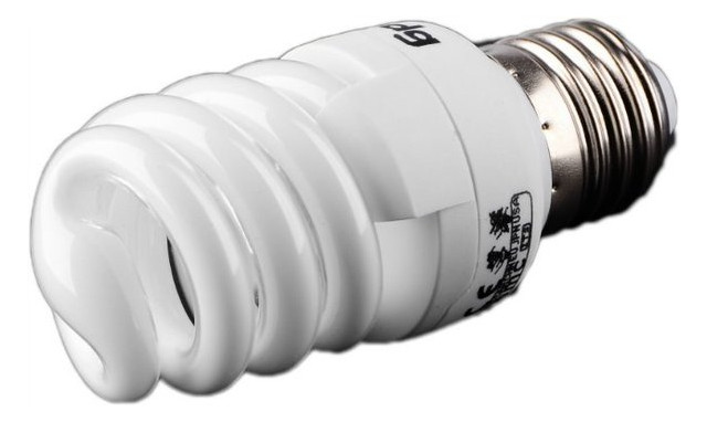 Лампа енергозберігаюча Brille PL-SP 12W/840 E27 lux фото №1