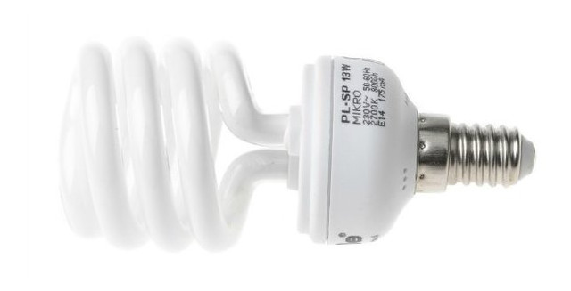 Лампа енергозберігаюча Brille PL-SP 13W/827 E14 Mikro фото №2