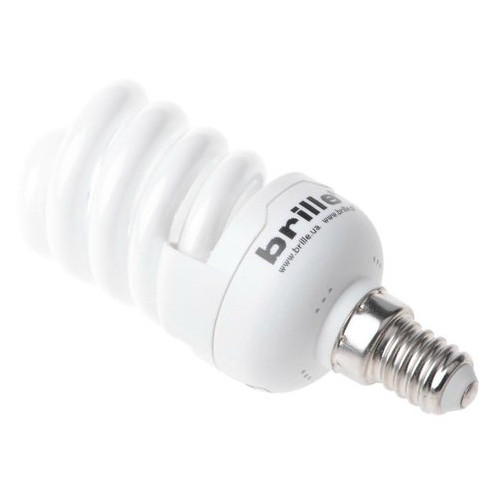 Лампа енергозберігаюча Brille PL-SP 13W/864 techno E14 фото №1