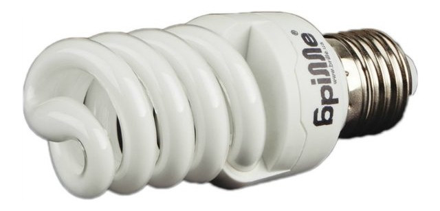 Лампа енергозберігаюча Brille PL-SP 15W/840 E27 techno фото №1