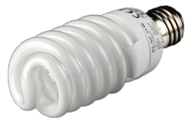 Лампа енергозберігаюча Brille PL-SP 24W/827 E27 techno фото №1