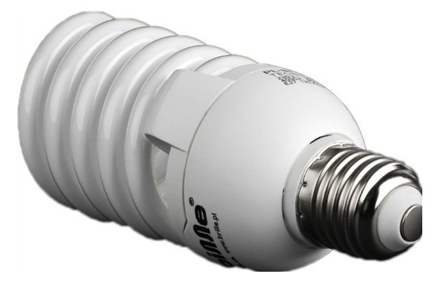 Лампа енергозберігаюча Brille PL-SP 30W/827 E27 techno фото №1