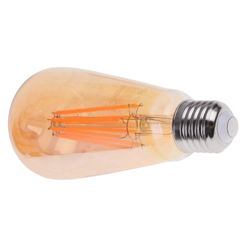 Brille LED E27 12W WW ST64 COG світлодіодна лампа (мат. золото) (33-609) фото №2