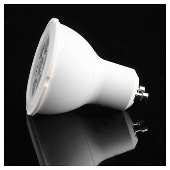 Лампа світлодіодна Brille LED GU10 6W 6 ПК CW MR16-PA SMD3030 фото №2