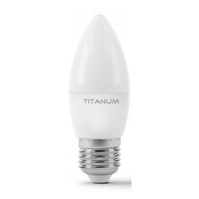 Лампочка Titanum C37 6W E27 4100K 220V (TLС3706274) фото №1
