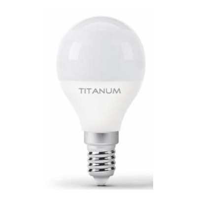 Лампочка Titanum G45 6W E14 4100K 220V (TLG4506144) фото №1