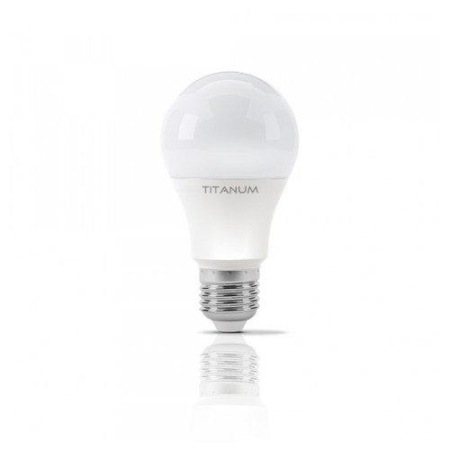 LED лампа TITANUM A60 8W E27 4100K (TLA6008274) фото №2