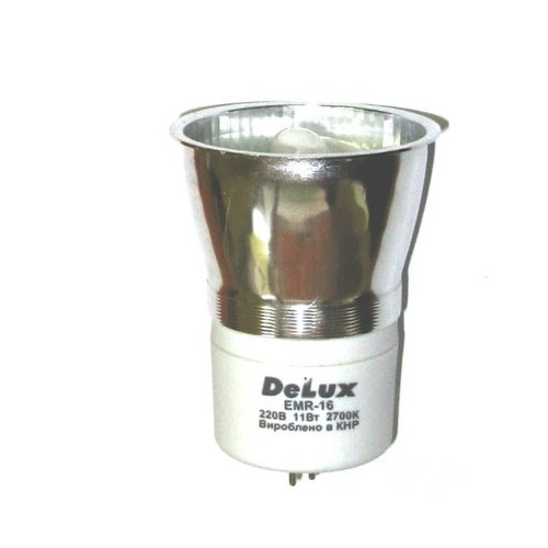 Энергосберегающая лампа Delux EMR-16 11W 2700K G5.3 (10086647) фото №1