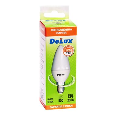 Лампочка Delux BL37B 7Вт 4100K 220В E14 (90020555) фото №2