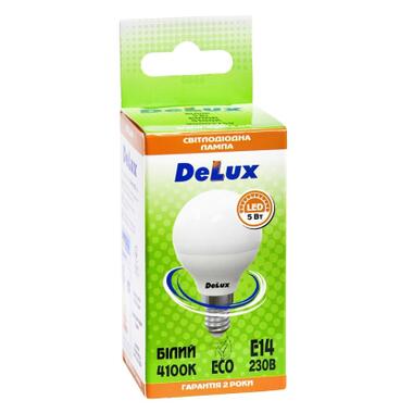 Лампочка Delux BL50P 5 Вт 4100K 220В E14 (90020558) фото №2