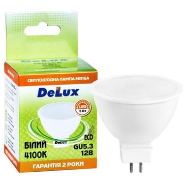 Лампочка Delux JCDRN 7Вт 4100K 230В GU5.3 (90023556) фото №2