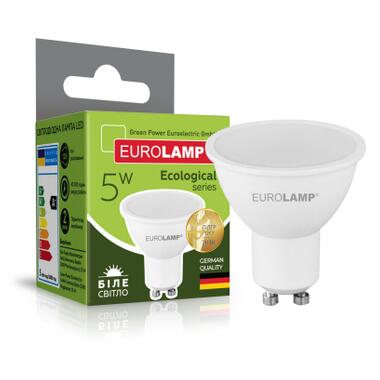 Лампочка Eurolamp LED SMD MR16 5W GU10 4000K 220V (LED-SMD-05104(P)) фото №1