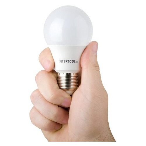 Світлодіодна лампа Intertool LED A60 E27 10Вт 150-300В 4000K 30000год (LL-0014) фото №3