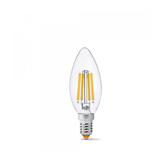 Світлодіодна лампа VIDEX Filament C37F 6W E14 3000K (VL-C37F-06143) фото №2
