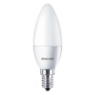 Лампочка Philips ESSLEDCandle 5.5-60W E14 840 B35NDFR RCA (929002273707) фото №1