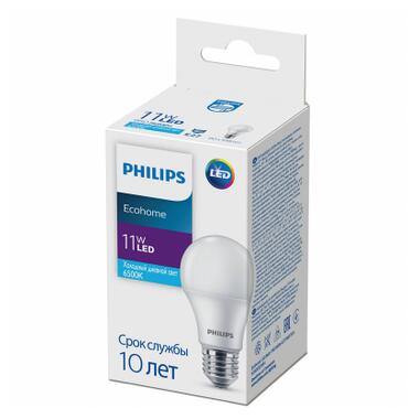 Лампочка Philips Ecohome LED Bulb 11W 950lm E27 865 RCA (929002299417) фото №2