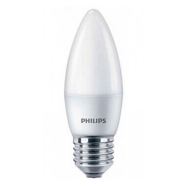Лампочка Philips ESSLEDCandle 6.5-75W E27 827 B35NDFR RCA (929002314007) фото №1