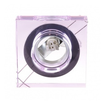 Світильник точковий Brille HDL-G145 Pink Crystal декоративний фото №1