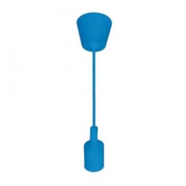 Світильник підвісний HOROZ ELECTRIC VOLTA E27 колір блакитний фото №1